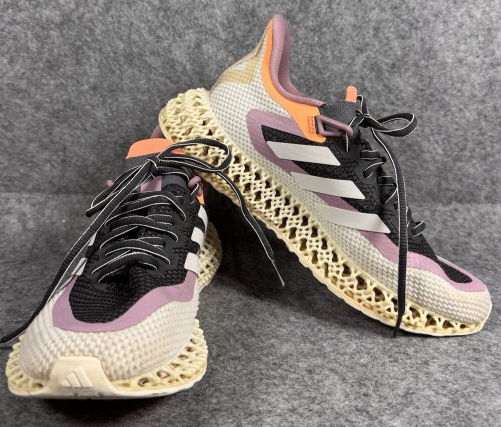 Adidas 4DFWD 2 Grey Beam Orange Running Shoes Womens 7.5 AGX9269
